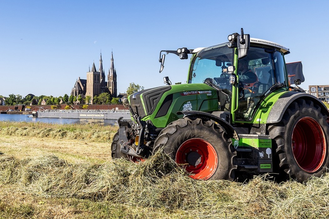 Maaskracht Zero Emissie Trekker Tractor Smits
